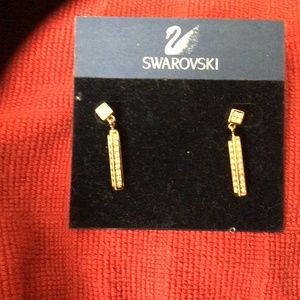 NWT Swarovski crystal earrings dangle